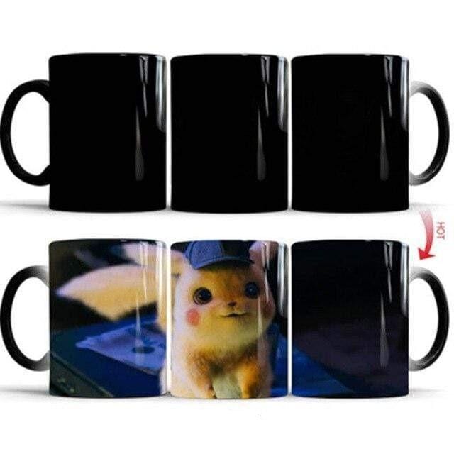 Mug Pokémon Thermoréactif Pikachu 3D