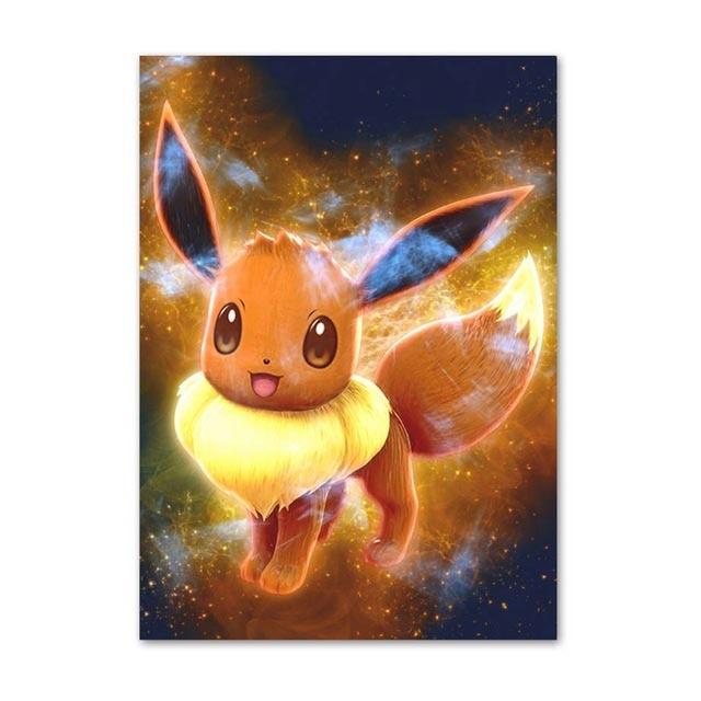 Poster Pokémon Évoli