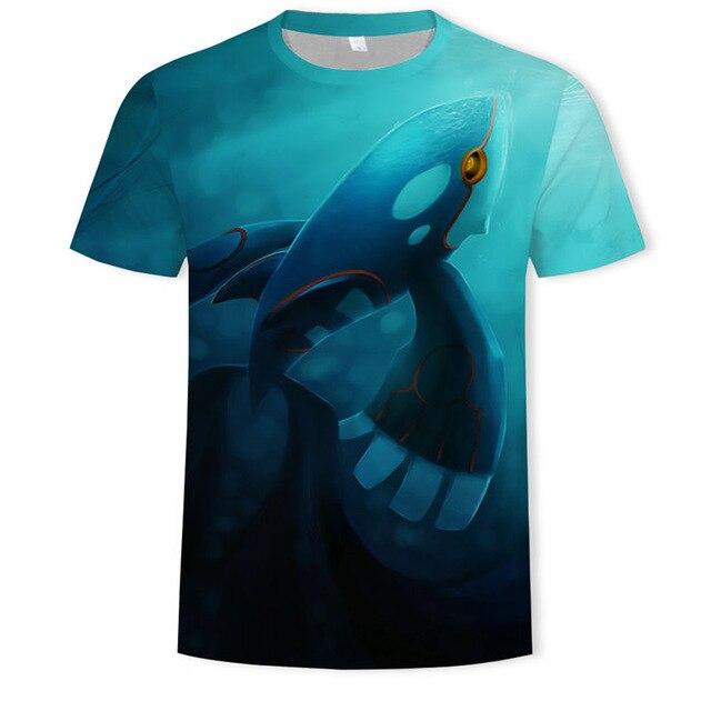 T-Shirt Pokémon Kyogre Marin