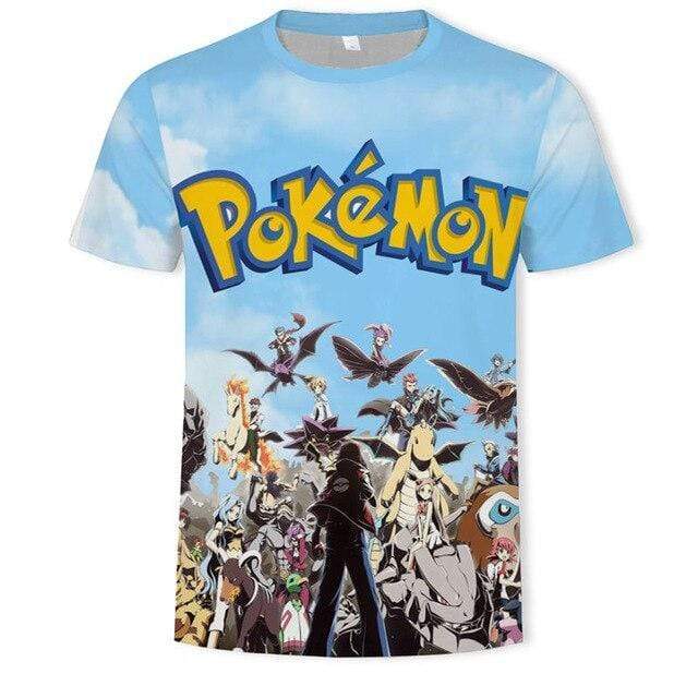 T-Shirt Pokémon Conseil des 4