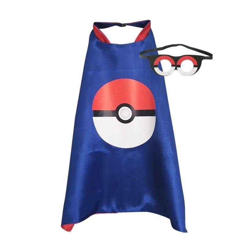 Cape Pokéball Bleu