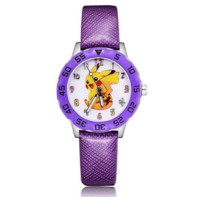 Montre Pikachu Quartz Mauve