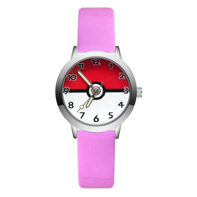 Montre Pokéball Rose