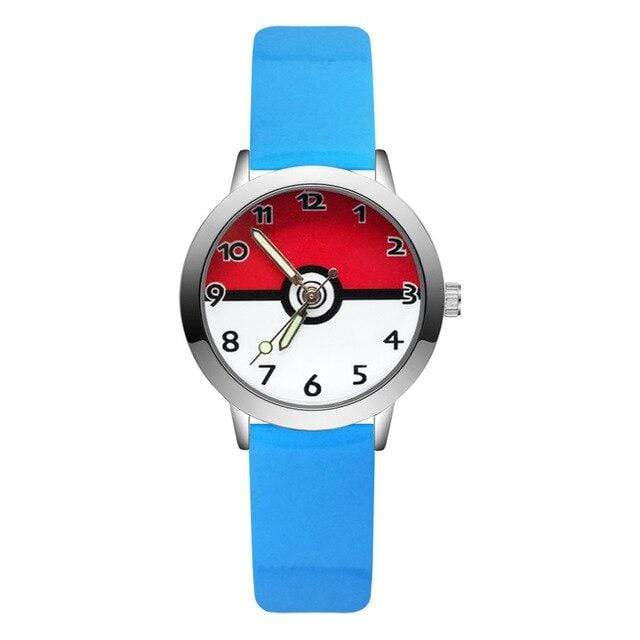 Montre Pokéball Bleu