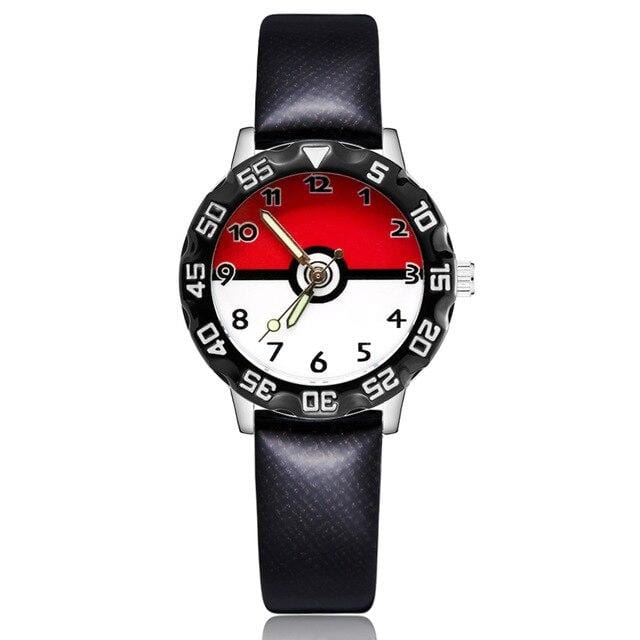 Montre Quartz Pokéball Noir