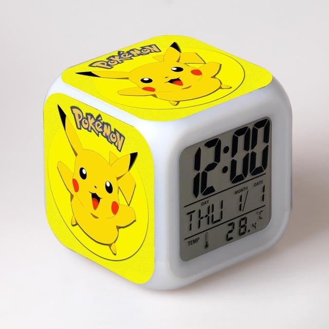 Réveil Pikachu Jaune