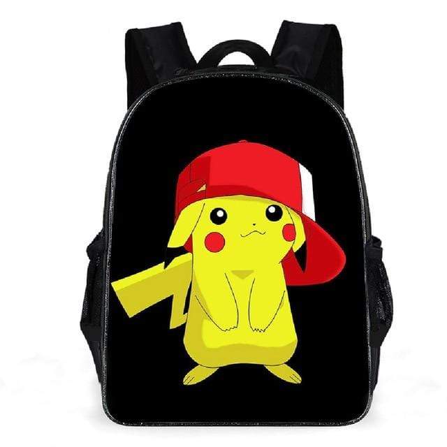 Cartable Pikachu Noir